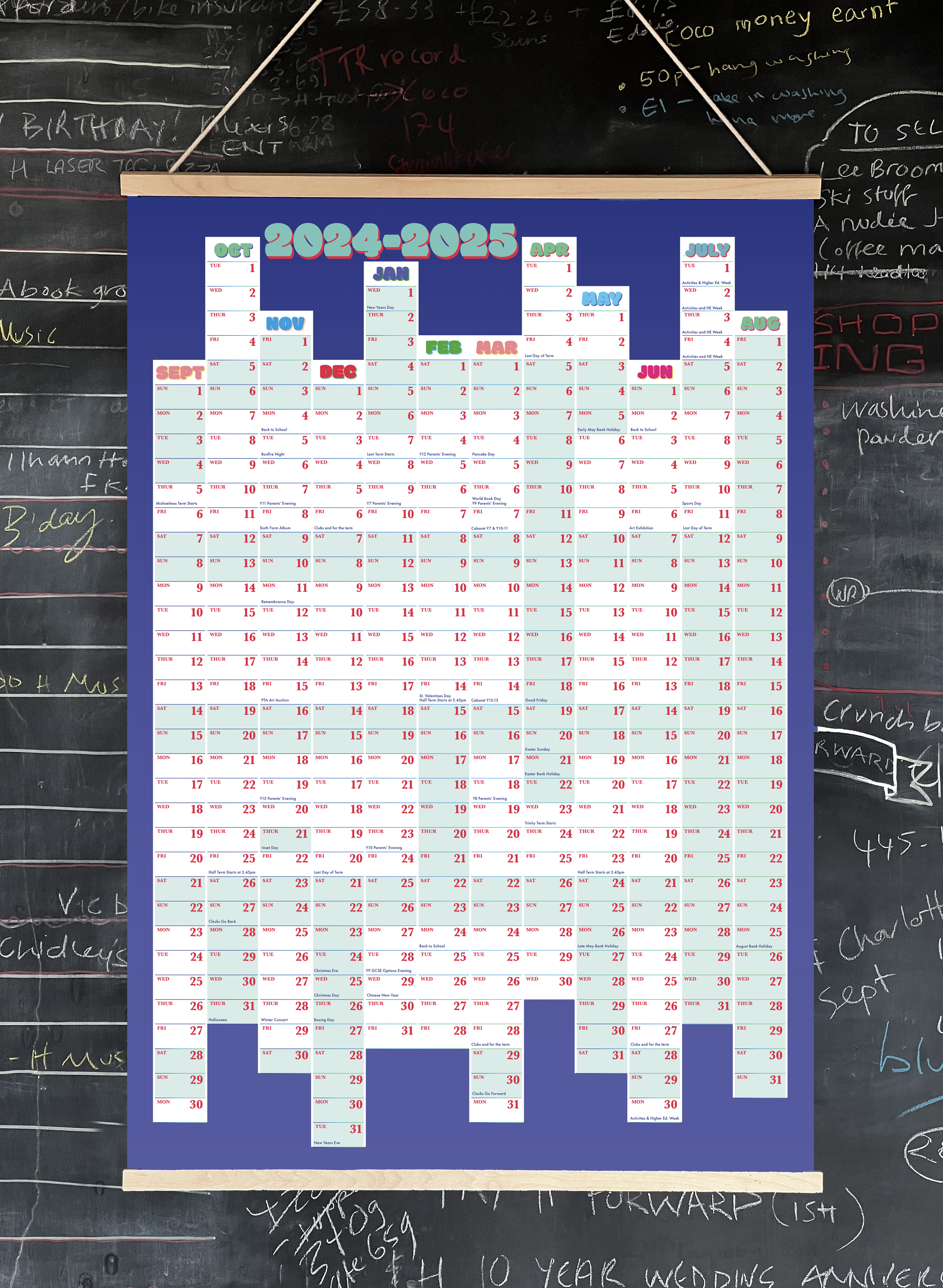 Calendar designs